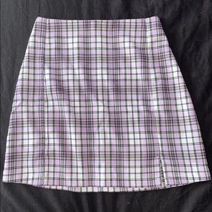 John Galt plaid skirt (brandy Melville)